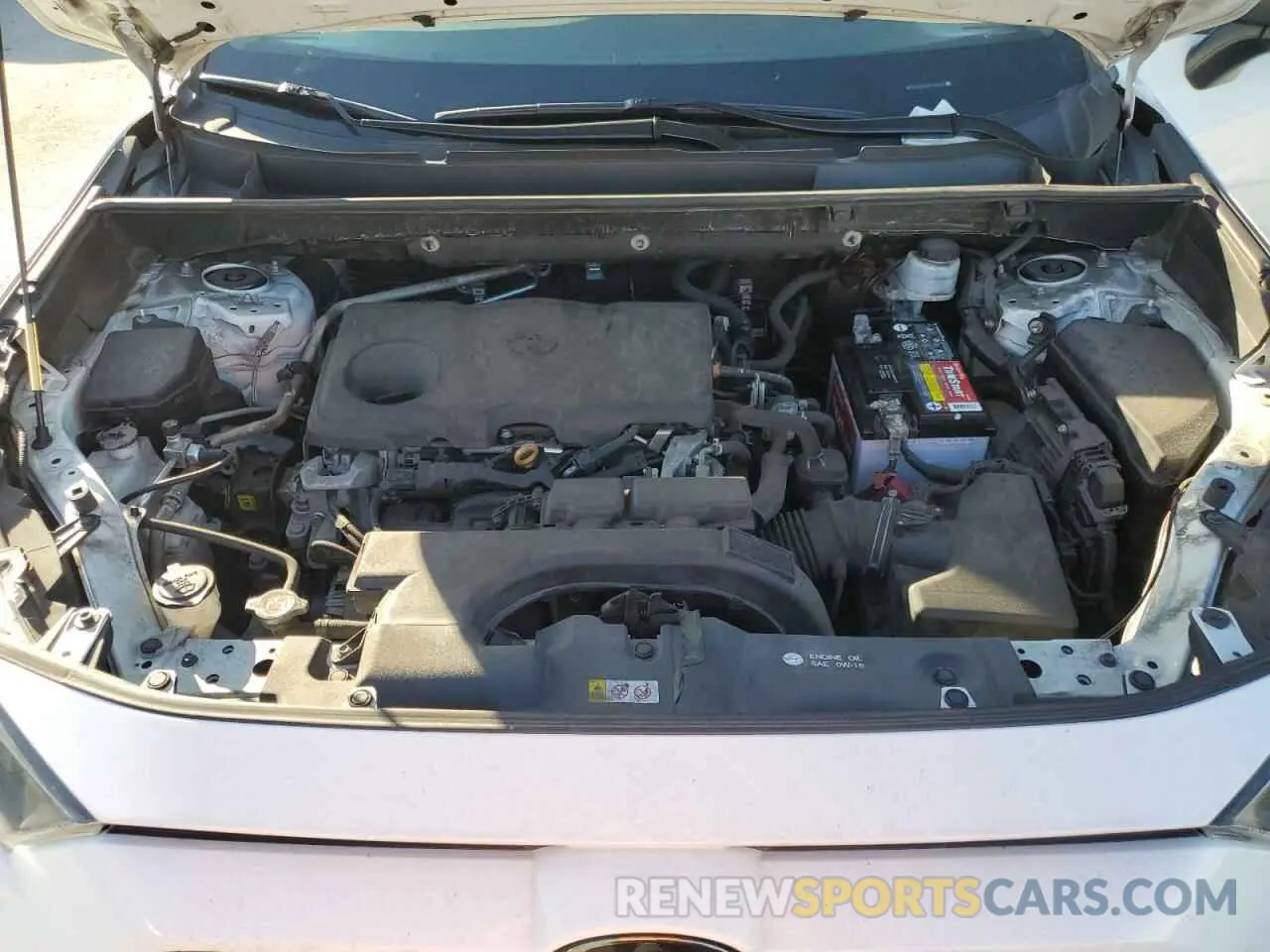 12 fotografías del automóvil dañado 2T3H1RFVXMC143371 TOYOTA RAV4 2021