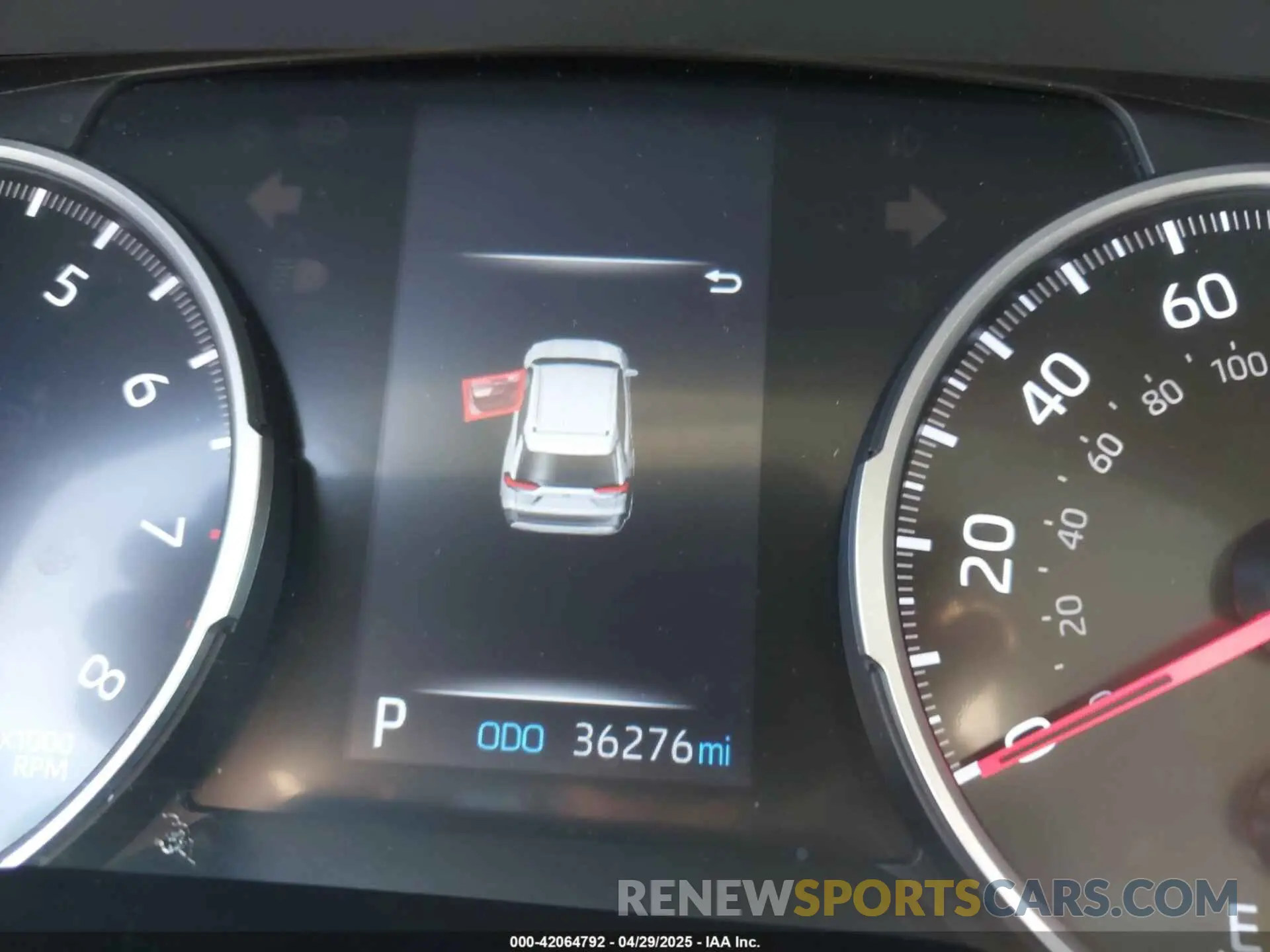 7 fotografías del automóvil dañado 2T3H1RFVXMC170800 TOYOTA RAV4 2021