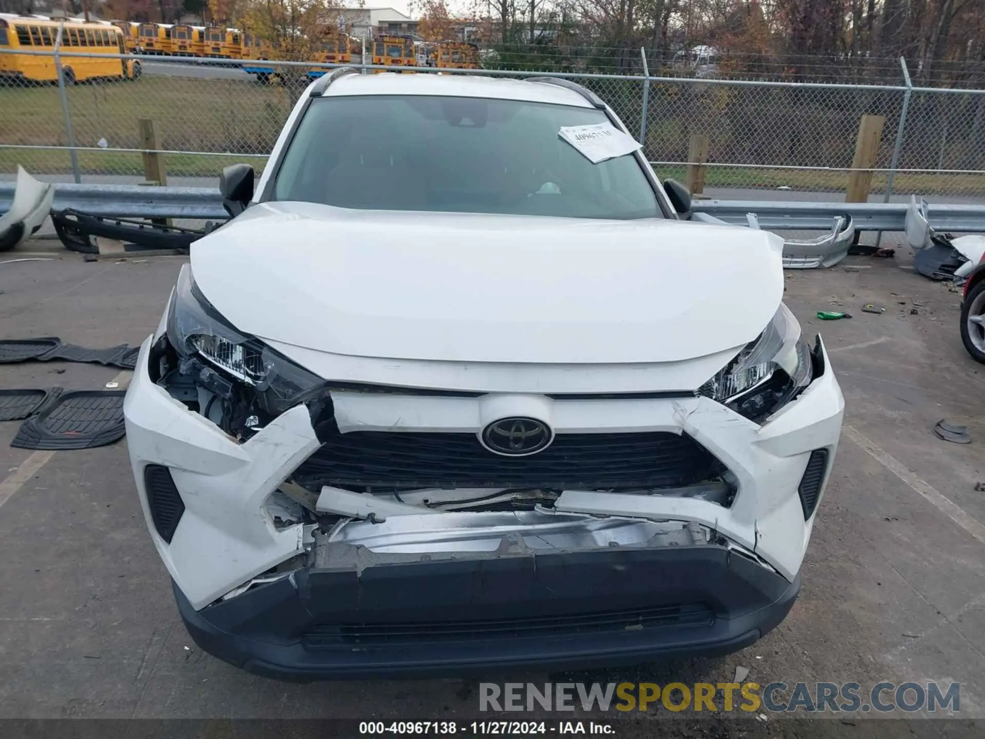 12 fotografías del automóvil dañado 2T3H1RFVXMW115486 TOYOTA RAV4 2021