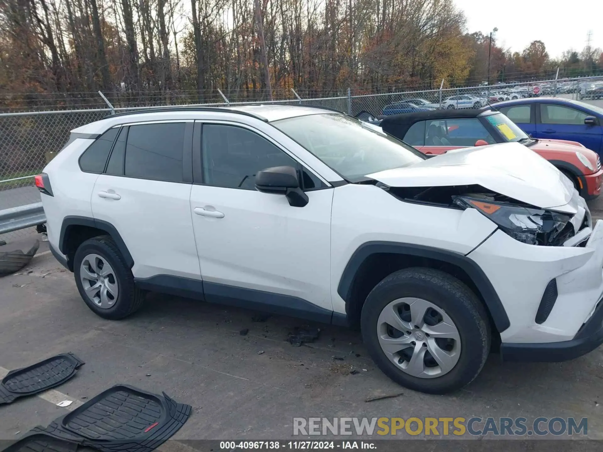13 fotografías del automóvil dañado 2T3H1RFVXMW115486 TOYOTA RAV4 2021