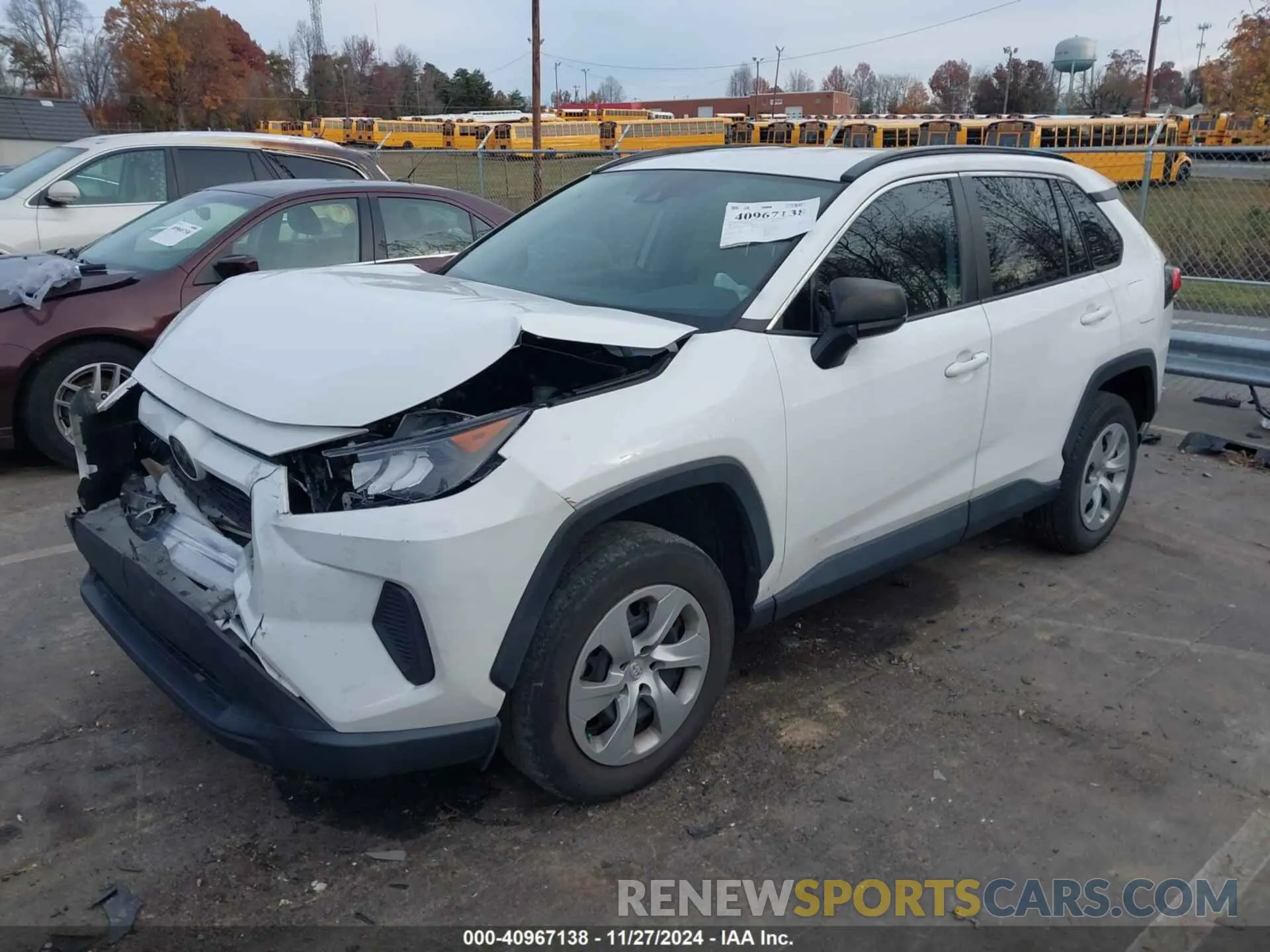 2 fotografías del automóvil dañado 2T3H1RFVXMW115486 TOYOTA RAV4 2021