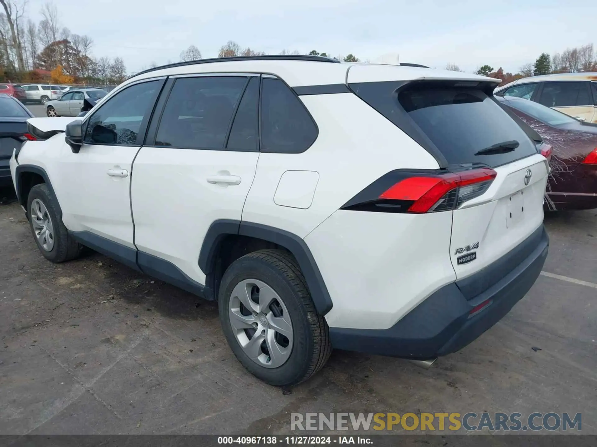3 fotografías del automóvil dañado 2T3H1RFVXMW115486 TOYOTA RAV4 2021