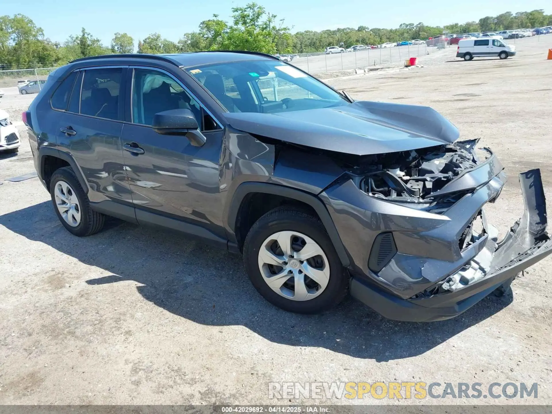 1 fotografías del automóvil dañado 2T3H1RFVXMW127587 TOYOTA RAV4 2021