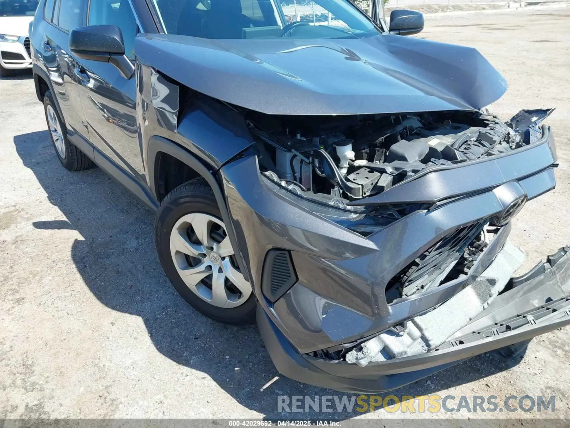 6 fotografías del automóvil dañado 2T3H1RFVXMW127587 TOYOTA RAV4 2021