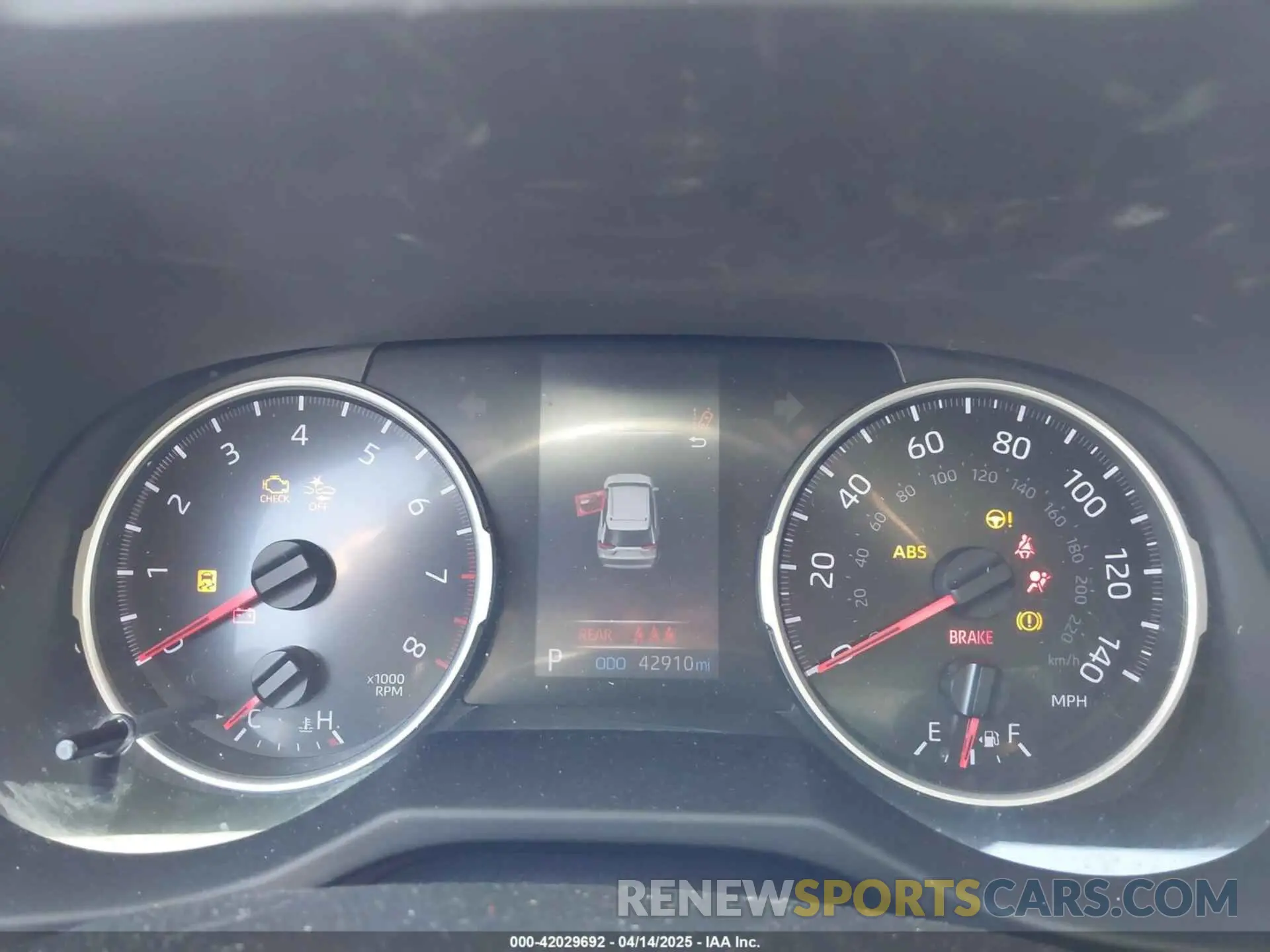 7 fotografías del automóvil dañado 2T3H1RFVXMW127587 TOYOTA RAV4 2021
