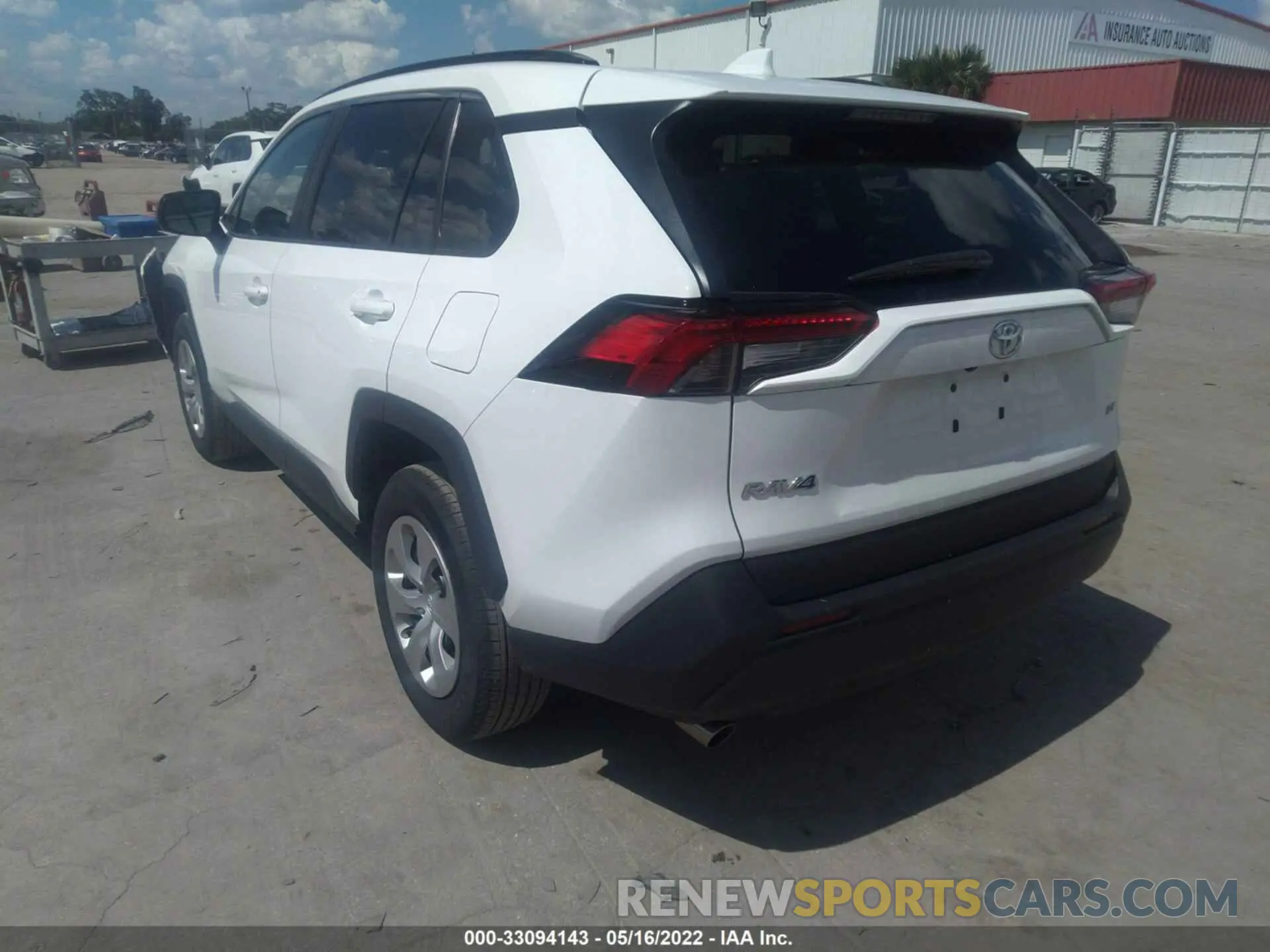 3 fotografías del automóvil dañado 2T3H1RFVXMW134488 TOYOTA RAV4 2021
