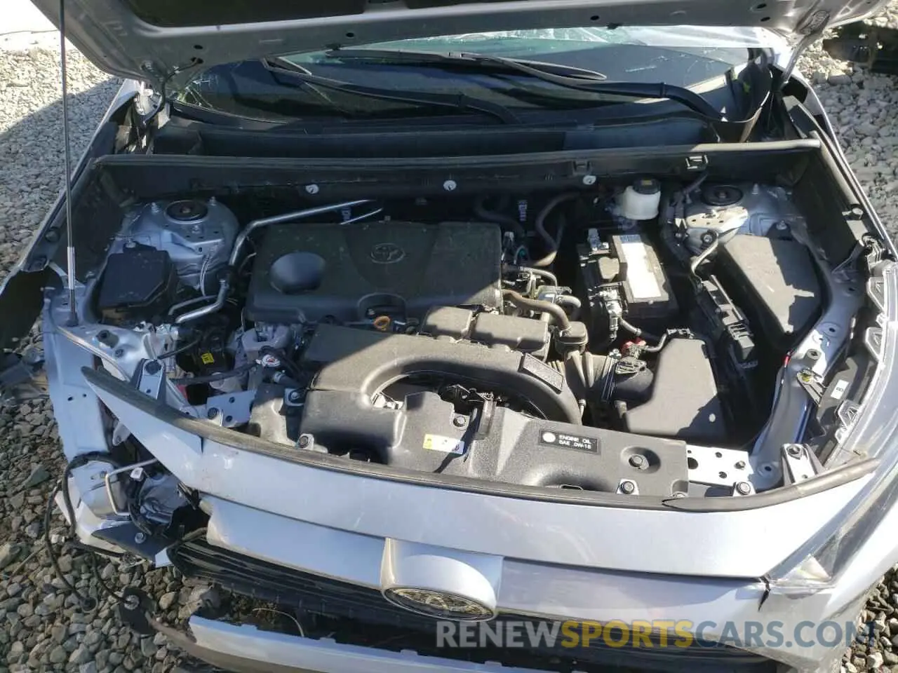7 fotografías del automóvil dañado 2T3H1RFVXMW138637 TOYOTA RAV4 2021
