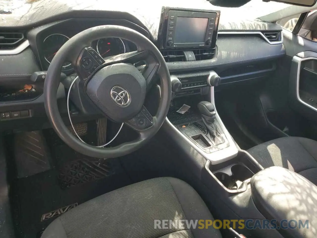 8 fotografías del automóvil dañado 2T3H1RFVXMW148827 TOYOTA RAV4 2021