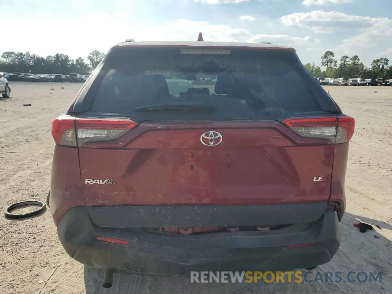 6 fotografías del automóvil dañado 2T3H1RFVXMW151551 TOYOTA RAV4 2021