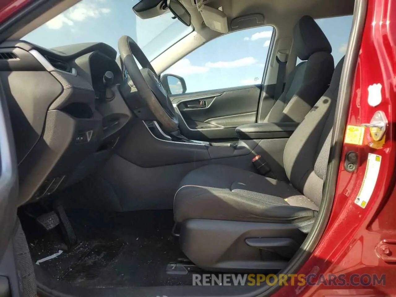 7 fotografías del automóvil dañado 2T3H1RFVXMW151551 TOYOTA RAV4 2021