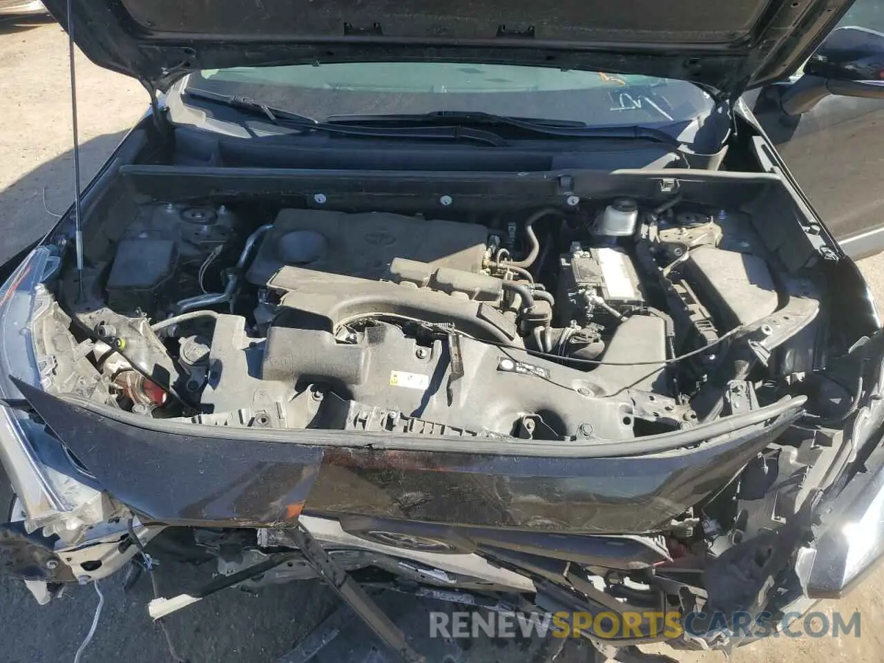 12 fotografías del automóvil dañado 2T3J1RFV0MW178713 TOYOTA RAV4 2021