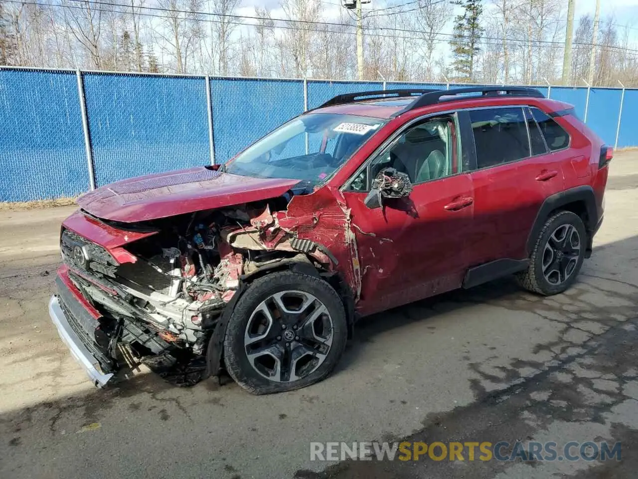 1 fotografías del automóvil dañado 2T3J1RFV0MW213573 TOYOTA RAV4 2021