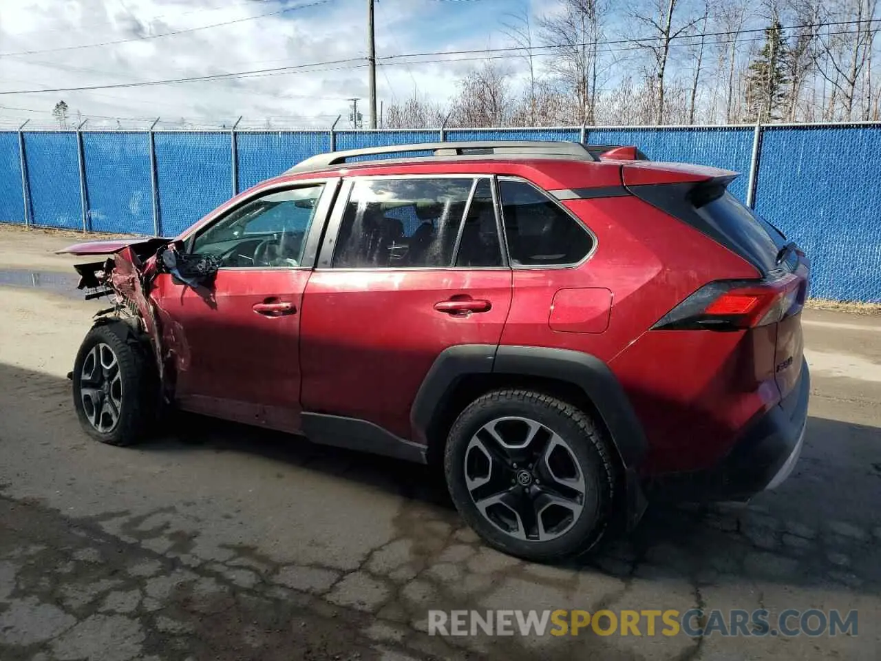 2 fotografías del automóvil dañado 2T3J1RFV0MW213573 TOYOTA RAV4 2021