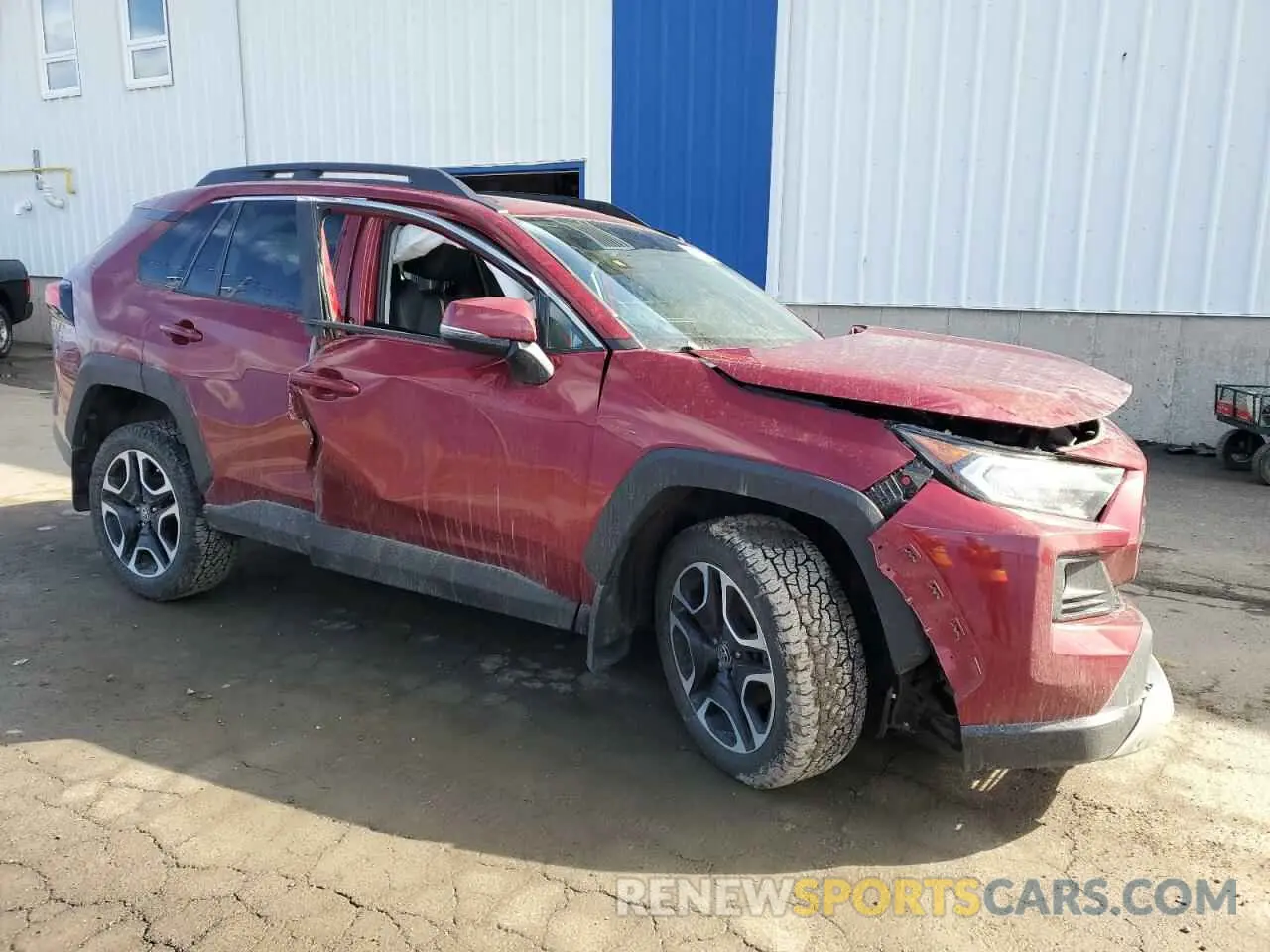 4 fotografías del automóvil dañado 2T3J1RFV0MW213573 TOYOTA RAV4 2021