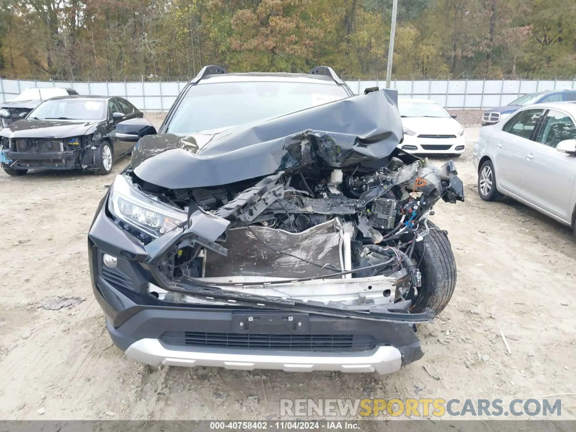 12 fotografías del automóvil dañado 2T3J1RFV1MW202310 TOYOTA RAV4 2021