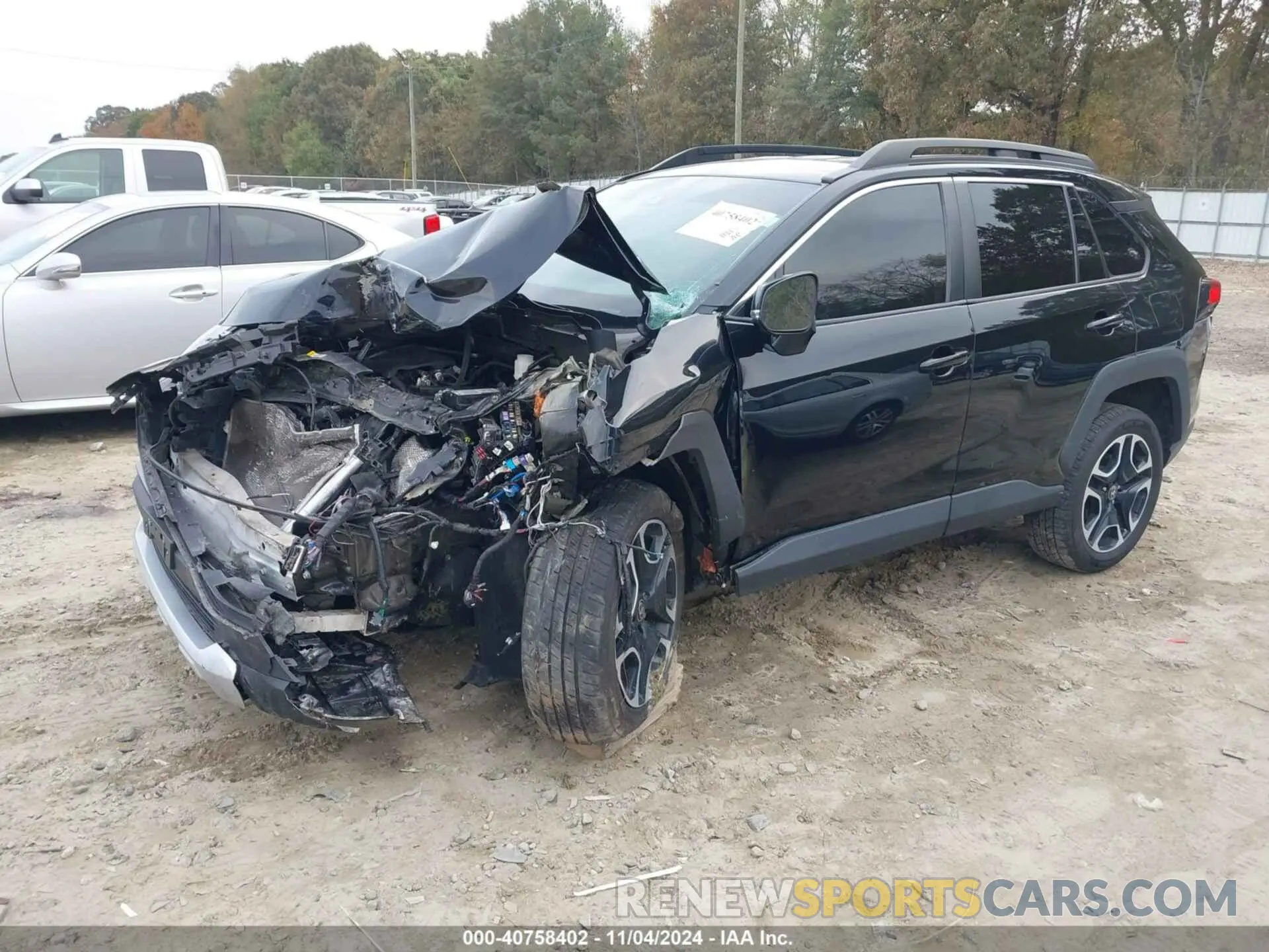 2 fotografías del automóvil dañado 2T3J1RFV1MW202310 TOYOTA RAV4 2021