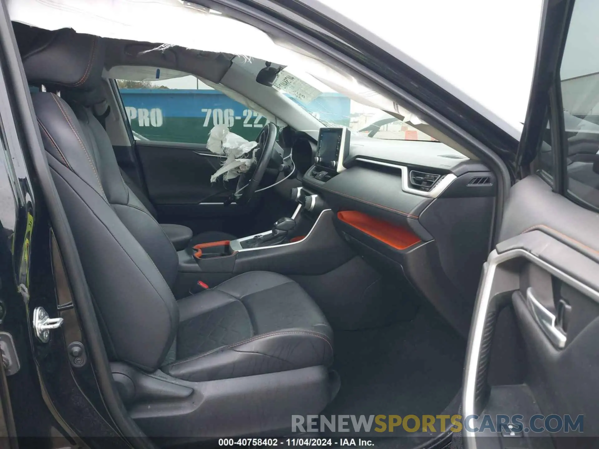 5 fotografías del automóvil dañado 2T3J1RFV1MW202310 TOYOTA RAV4 2021