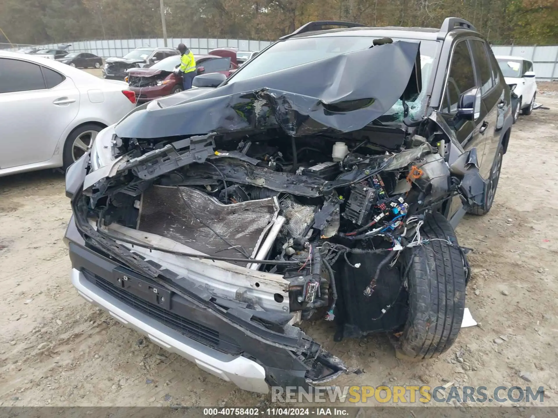 6 fotografías del automóvil dañado 2T3J1RFV1MW202310 TOYOTA RAV4 2021