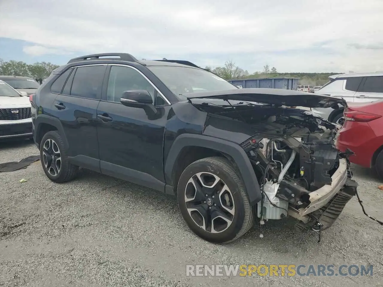 4 fotografías del automóvil dañado 2T3J1RFV5MW154407 TOYOTA RAV4 2021