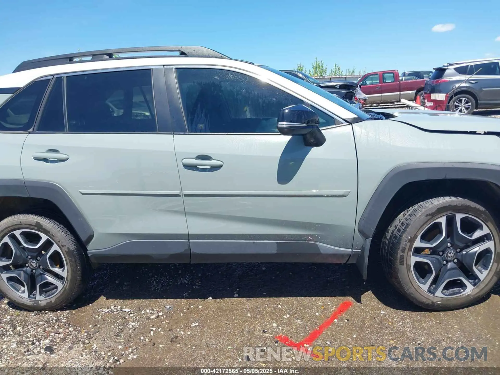 12 fotografías del automóvil dañado 2T3J1RFV5MW240963 TOYOTA RAV4 2021