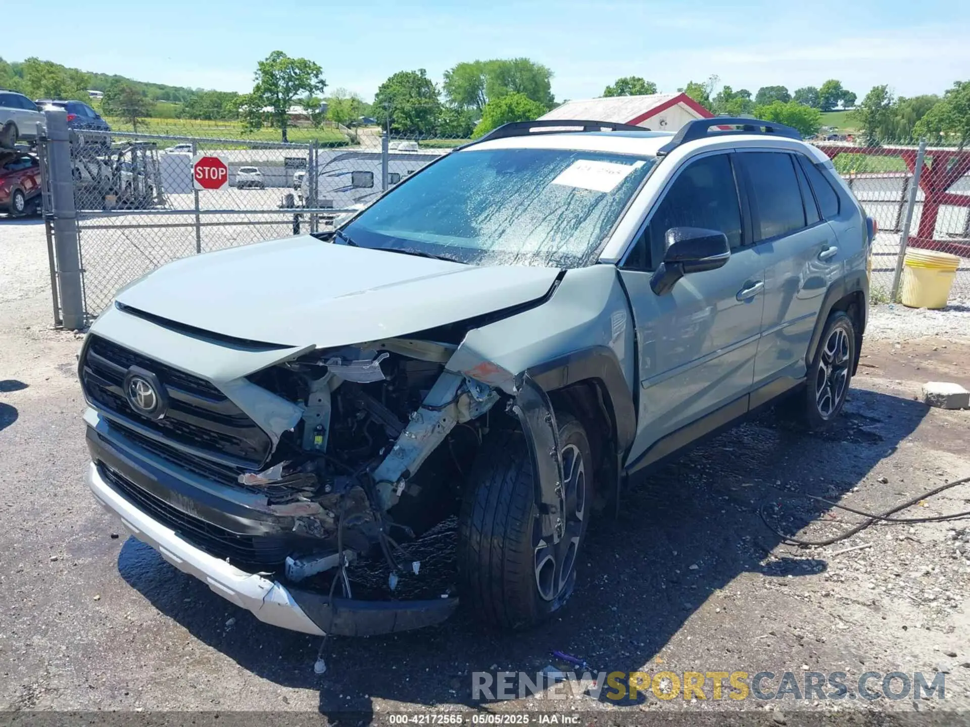 2 fotografías del automóvil dañado 2T3J1RFV5MW240963 TOYOTA RAV4 2021