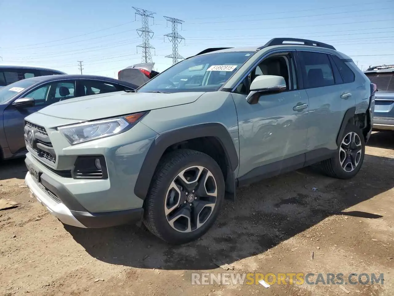 1 fotografías del automóvil dañado 2T3J1RFV8MW150903 TOYOTA RAV4 2021