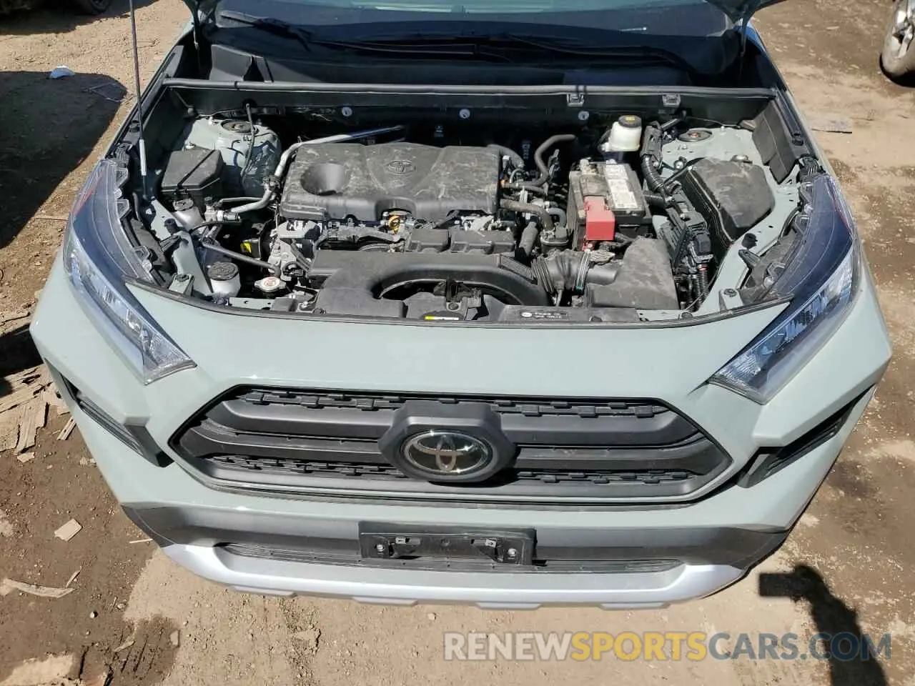 11 fotografías del automóvil dañado 2T3J1RFV8MW150903 TOYOTA RAV4 2021