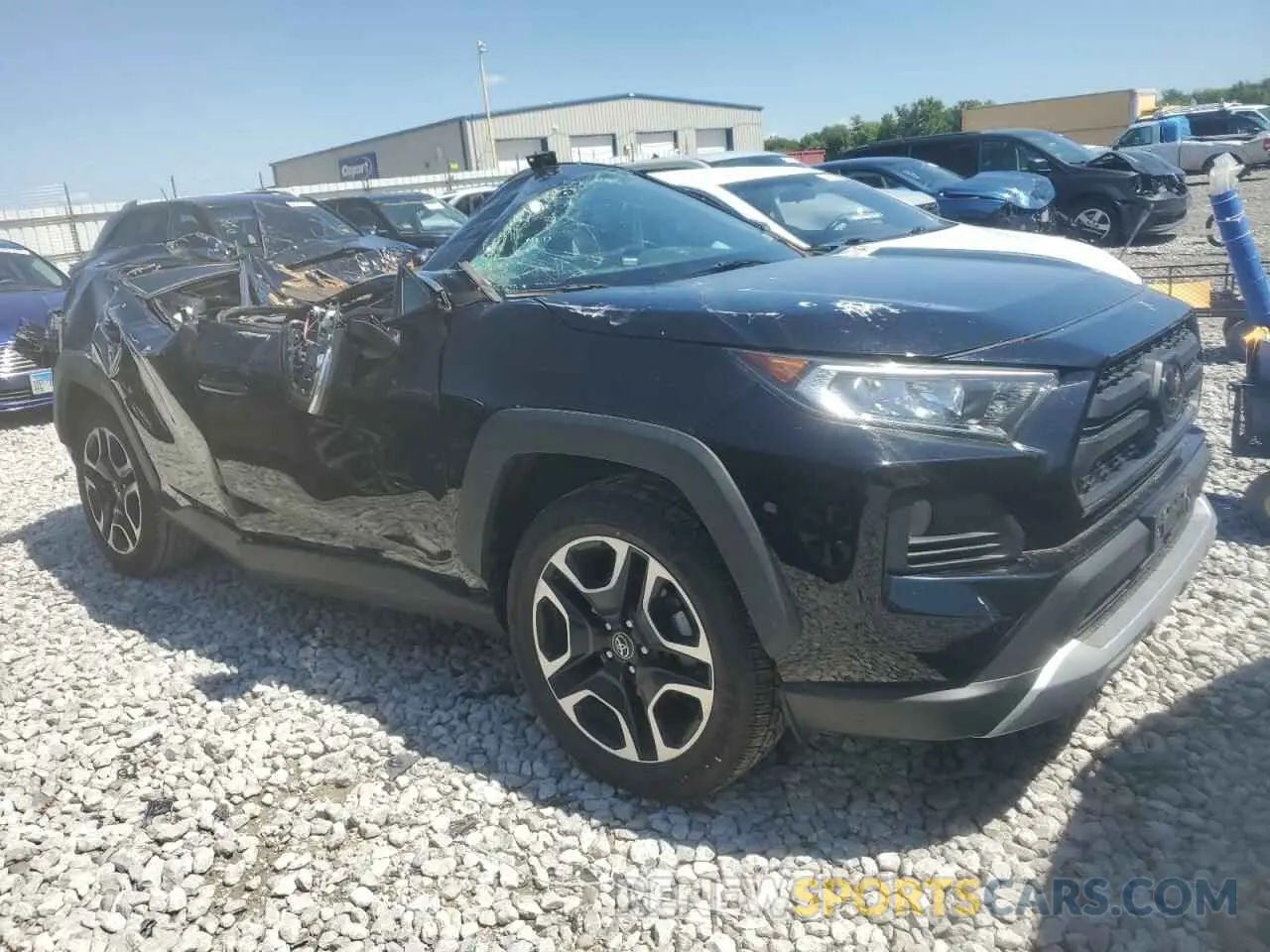 4 fotografías del automóvil dañado 2T3J1RFV8MW154059 TOYOTA RAV4 2021