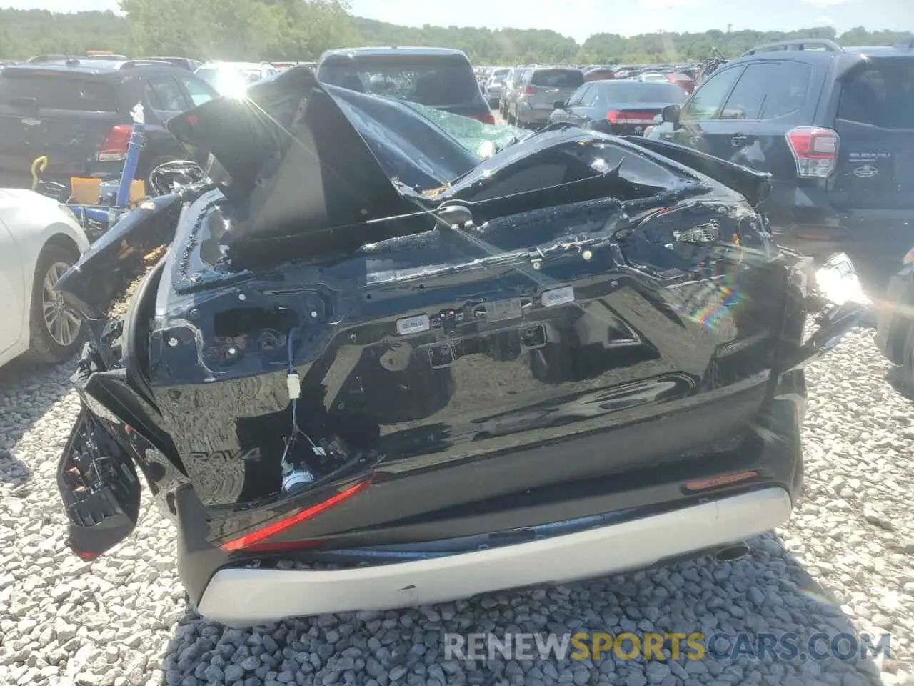 6 fotografías del automóvil dañado 2T3J1RFV8MW154059 TOYOTA RAV4 2021