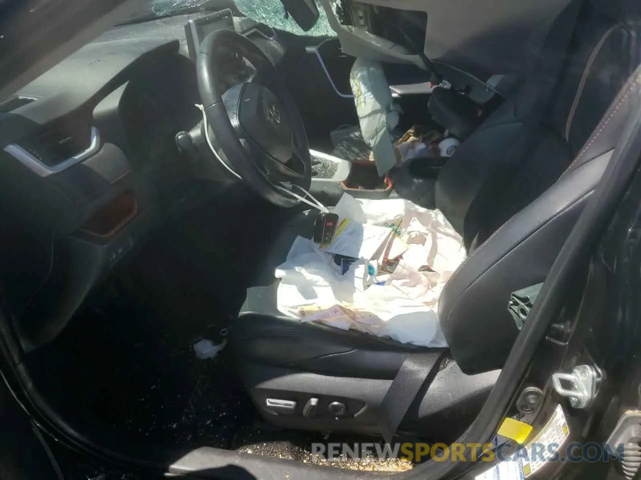 7 fotografías del automóvil dañado 2T3J1RFV8MW154059 TOYOTA RAV4 2021