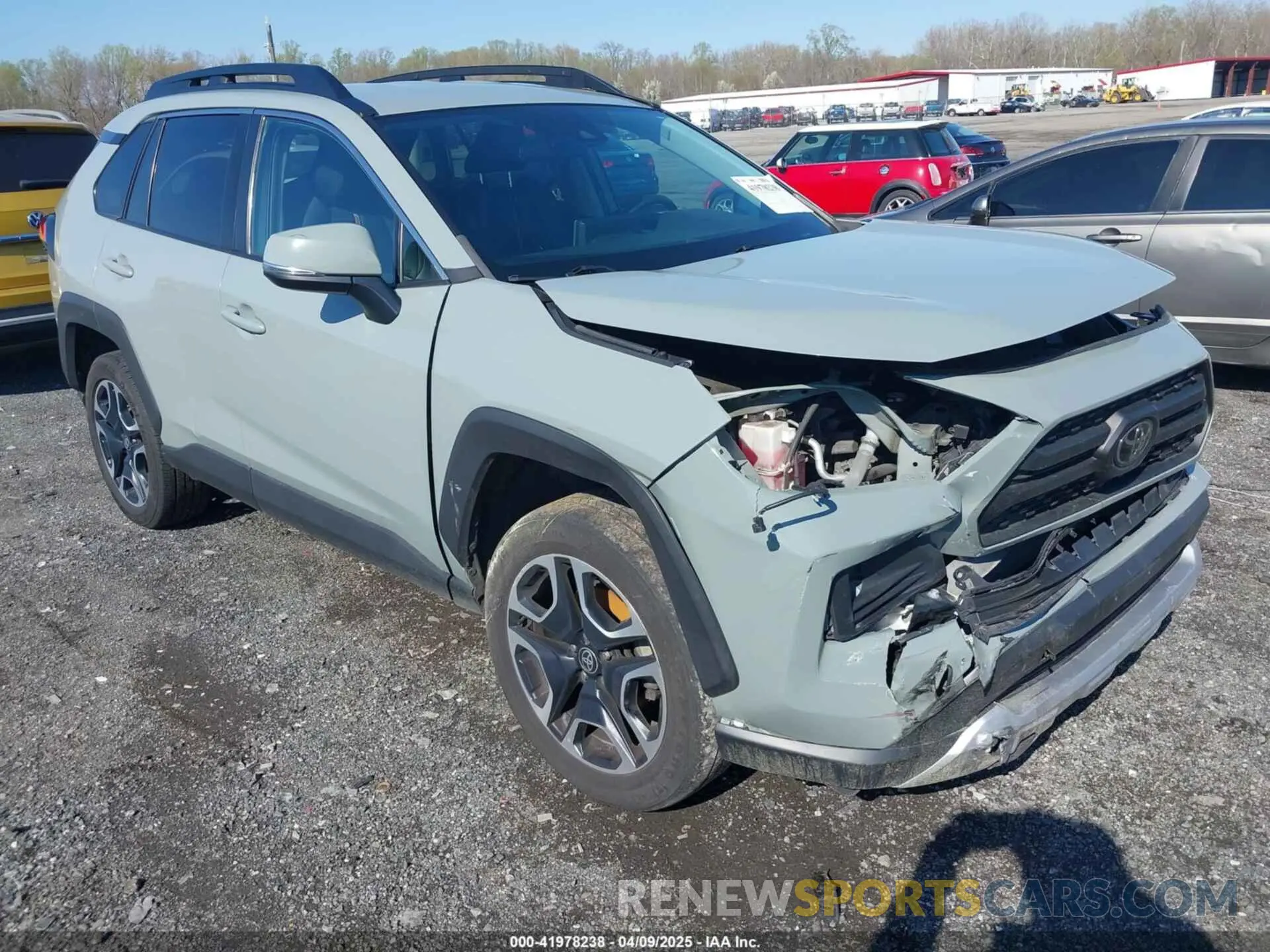 1 fotografías del automóvil dañado 2T3J1RFVXMW220661 TOYOTA RAV4 2021
