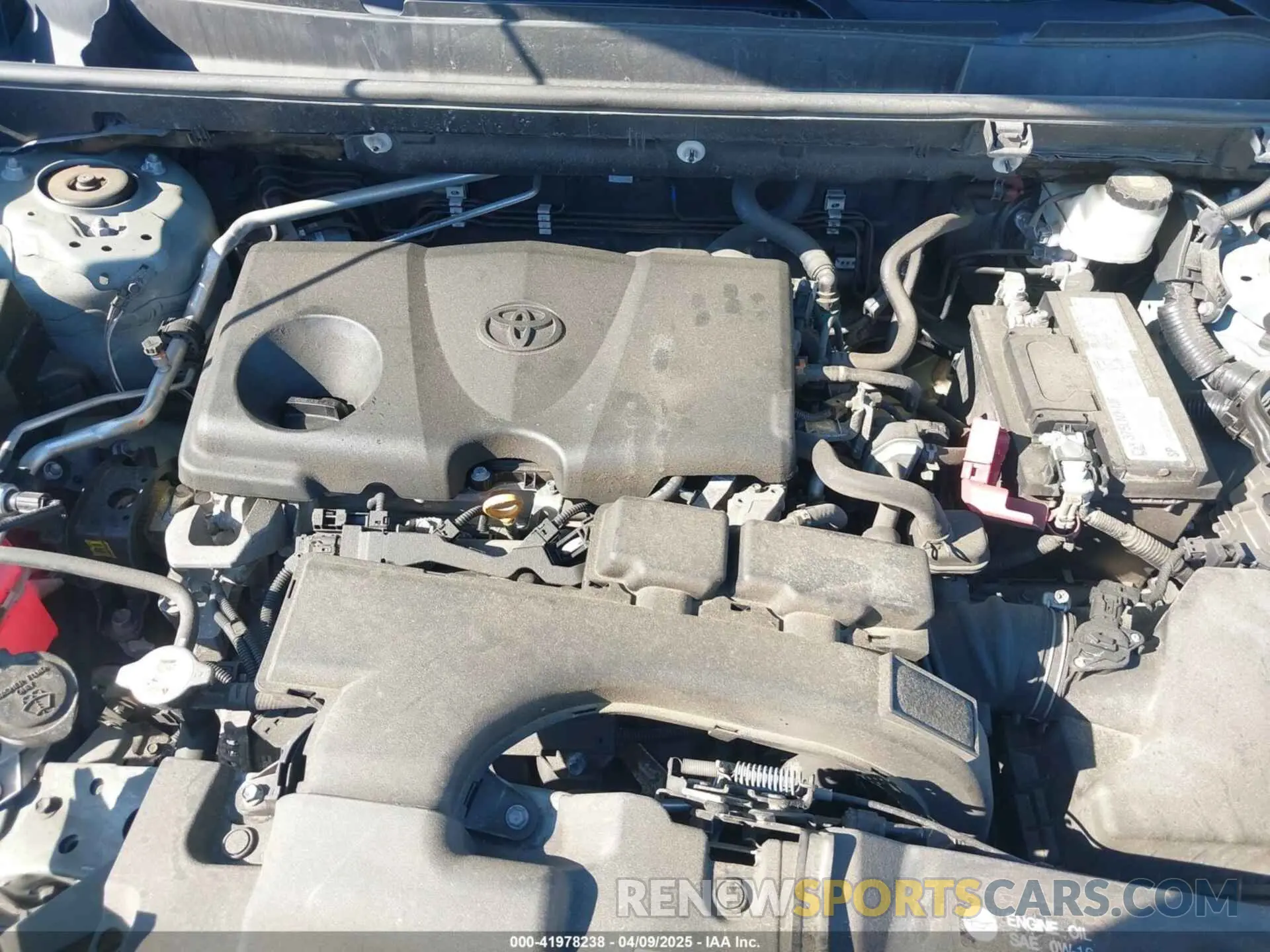 10 fotografías del automóvil dañado 2T3J1RFVXMW220661 TOYOTA RAV4 2021