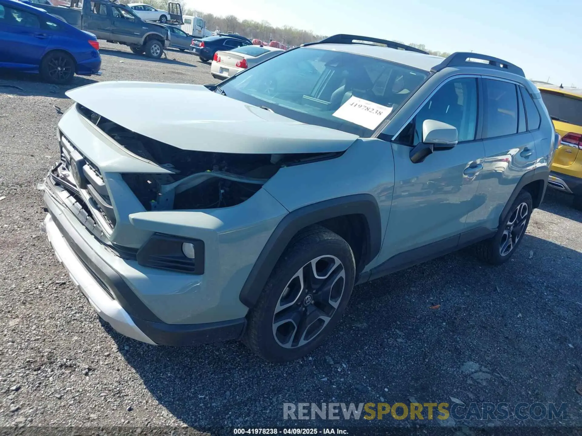 2 fotografías del automóvil dañado 2T3J1RFVXMW220661 TOYOTA RAV4 2021