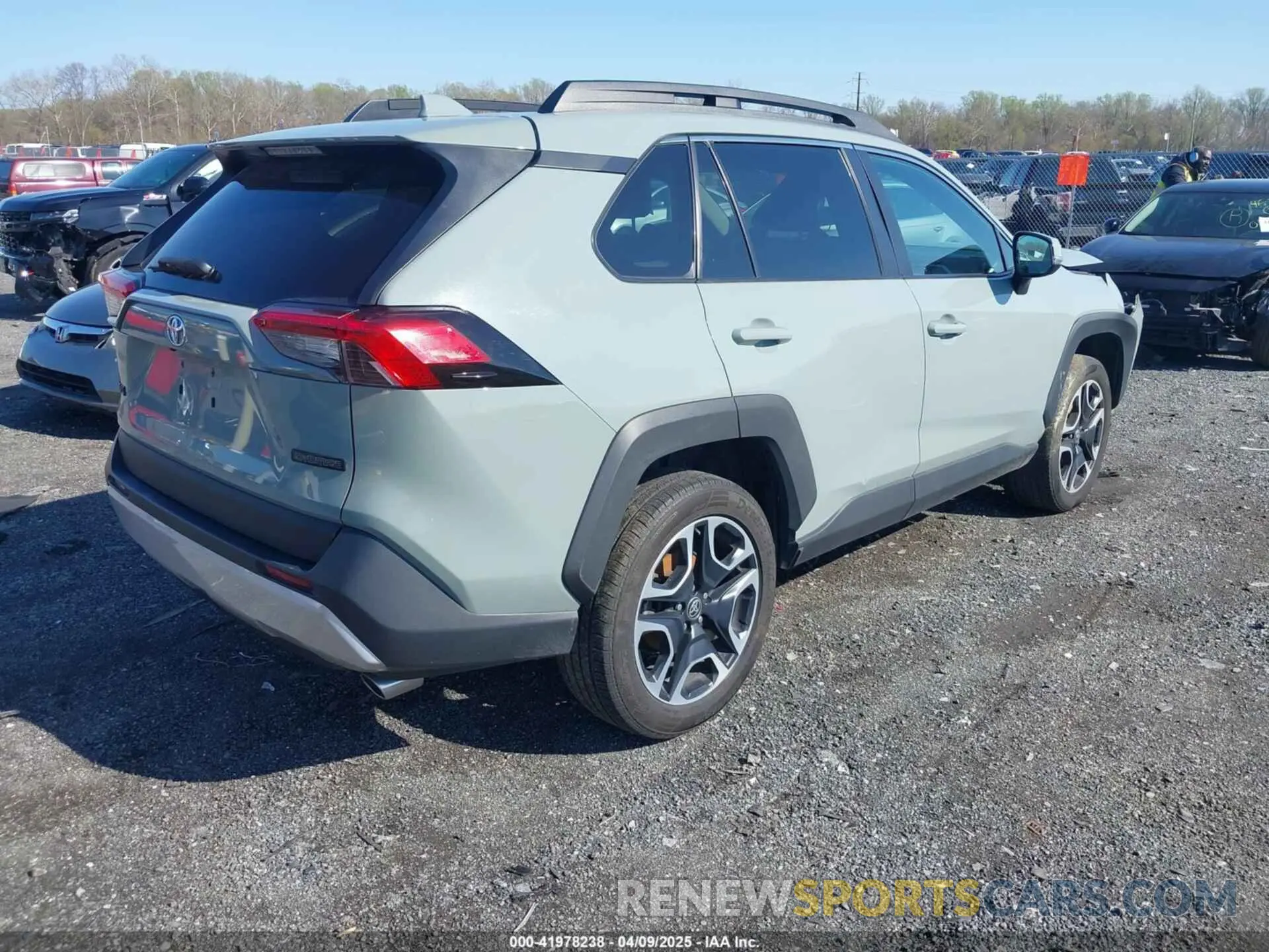 4 fotografías del automóvil dañado 2T3J1RFVXMW220661 TOYOTA RAV4 2021