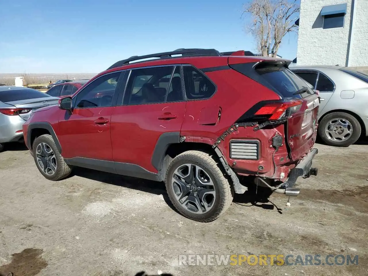 2 fotografías del automóvil dañado 2T3J1RFVXMW248007 TOYOTA RAV4 2021