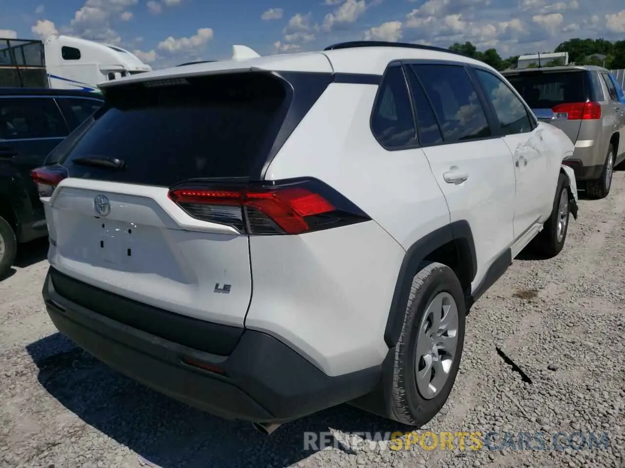 4 fotografías del automóvil dañado 2T3K1RFV0MW165495 TOYOTA RAV4 2021