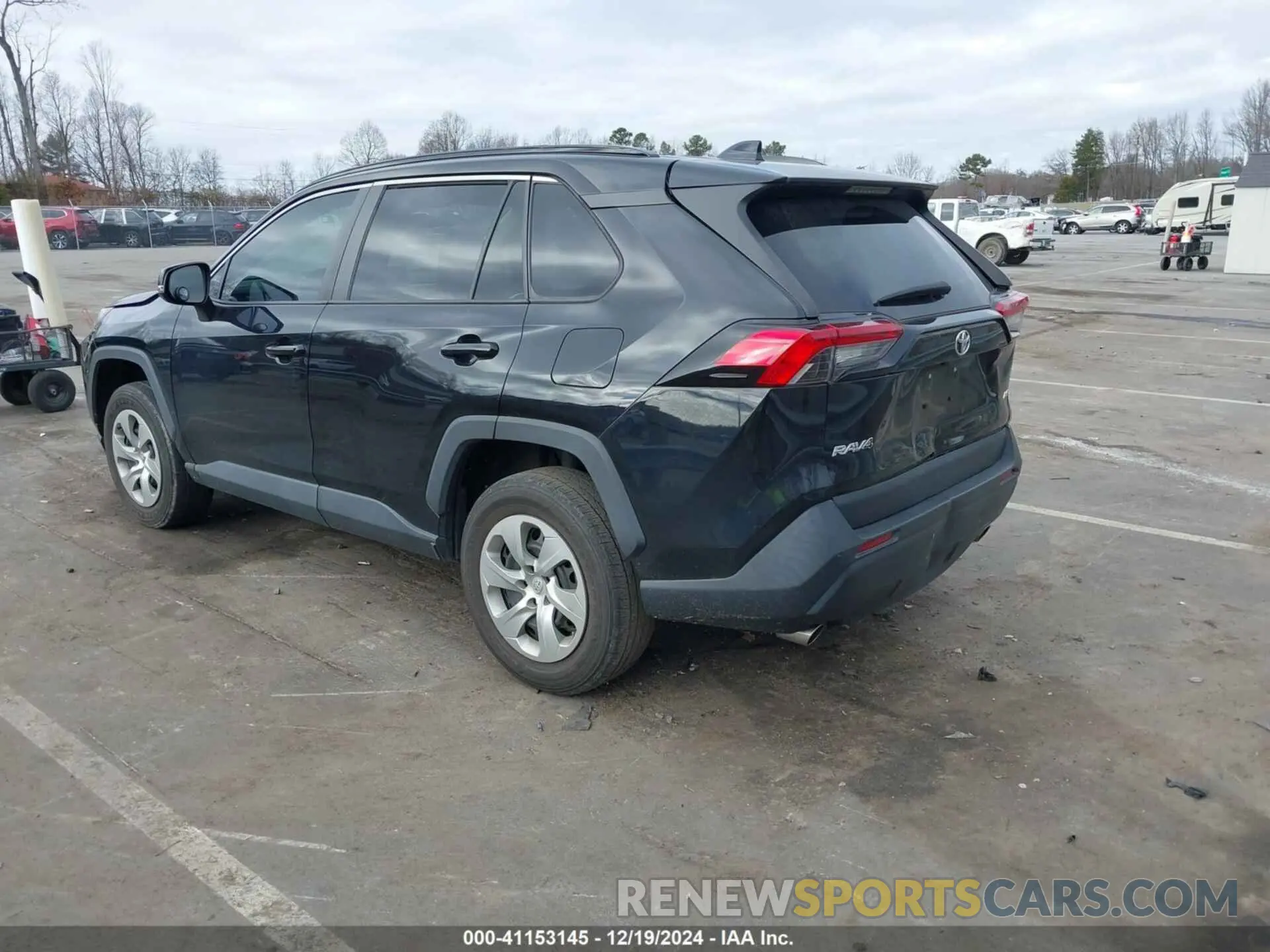 3 fotografías del automóvil dañado 2T3K1RFV1MW162573 TOYOTA RAV4 2021