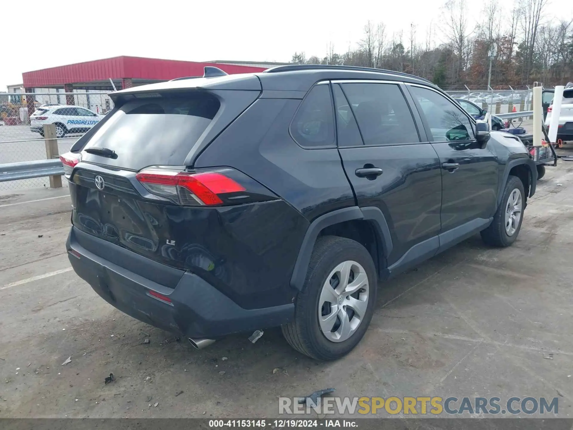 4 fotografías del automóvil dañado 2T3K1RFV1MW162573 TOYOTA RAV4 2021
