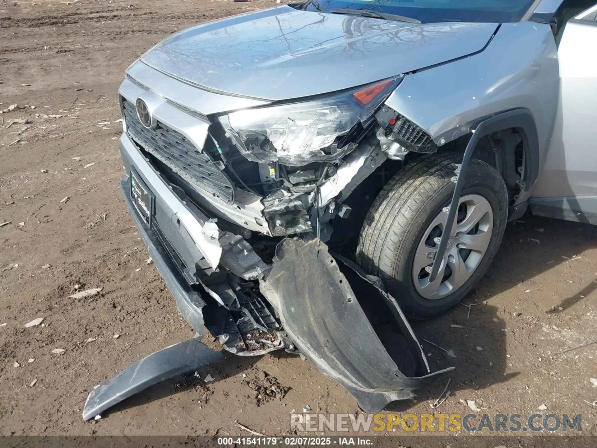 6 fotografías del automóvil dañado 2T3K1RFV2MC123282 TOYOTA RAV4 2021