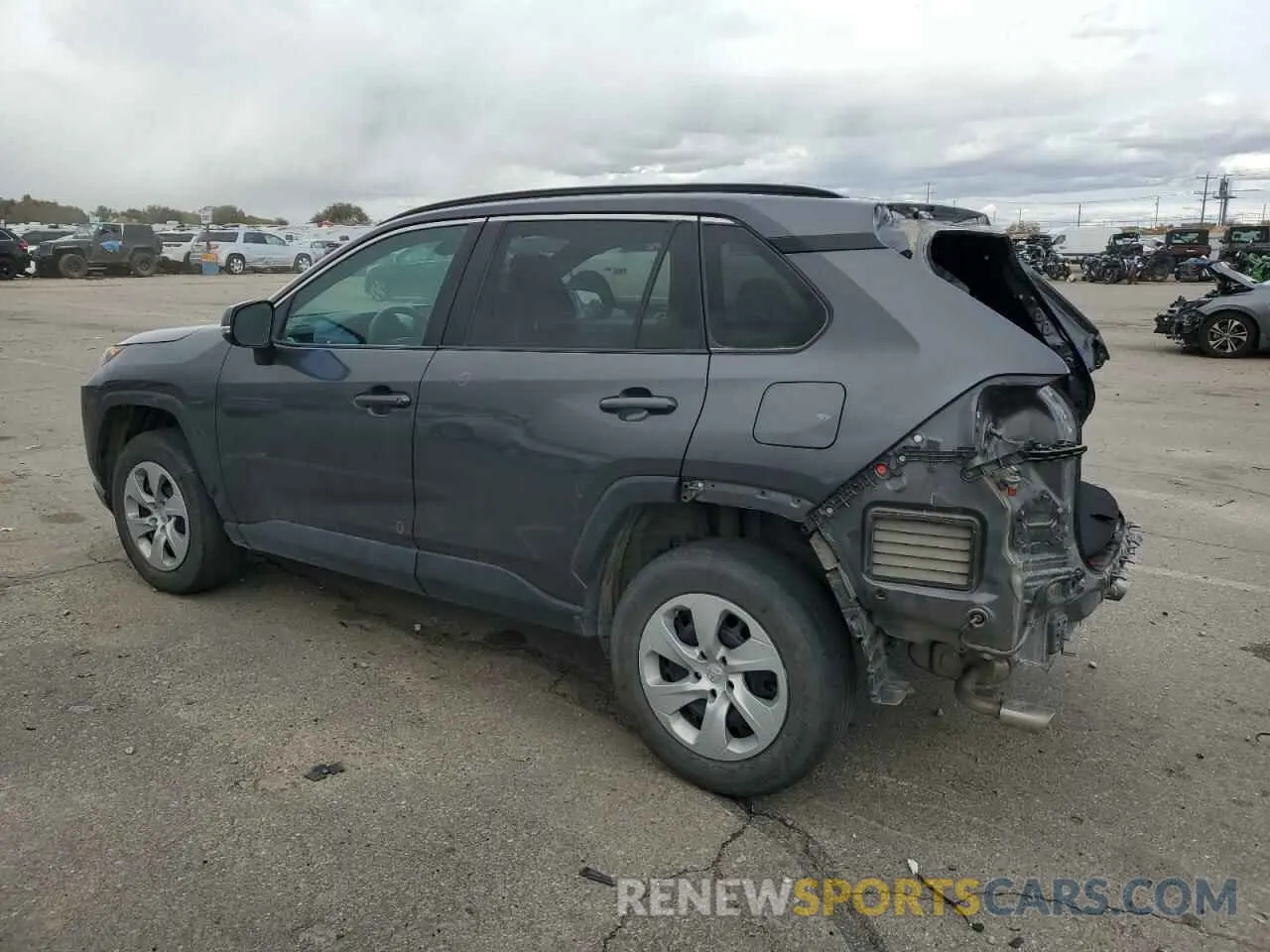 2 fotografías del automóvil dañado 2T3K1RFV7MC157184 TOYOTA RAV4 2021