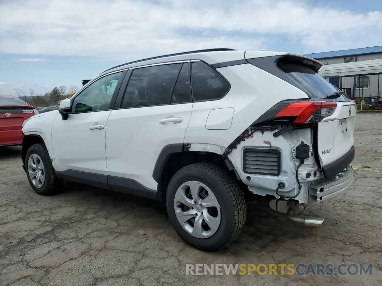 2 fotografías del automóvil dañado 2T3K1RFV7MC160196 TOYOTA RAV4 2021