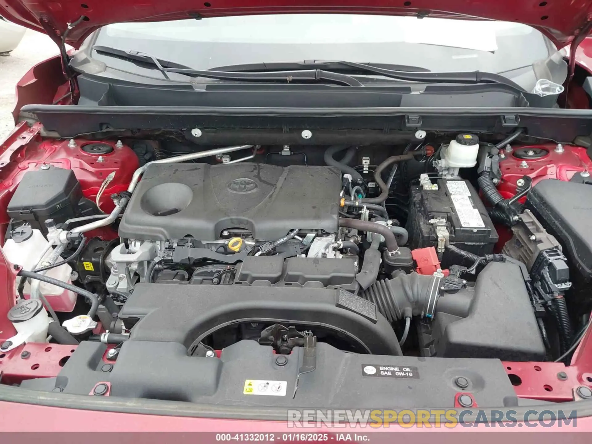 10 fotografías del automóvil dañado 2T3K1RFV7MW181998 TOYOTA RAV4 2021