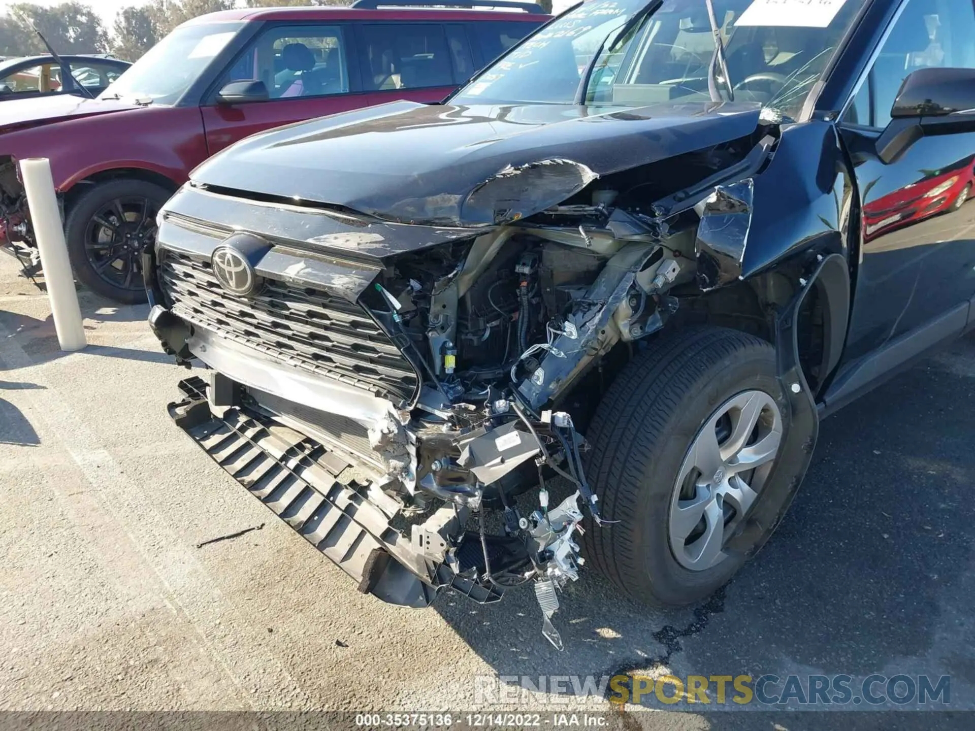 6 fotografías del automóvil dañado 2T3K1RFV9MC166145 TOYOTA RAV4 2021