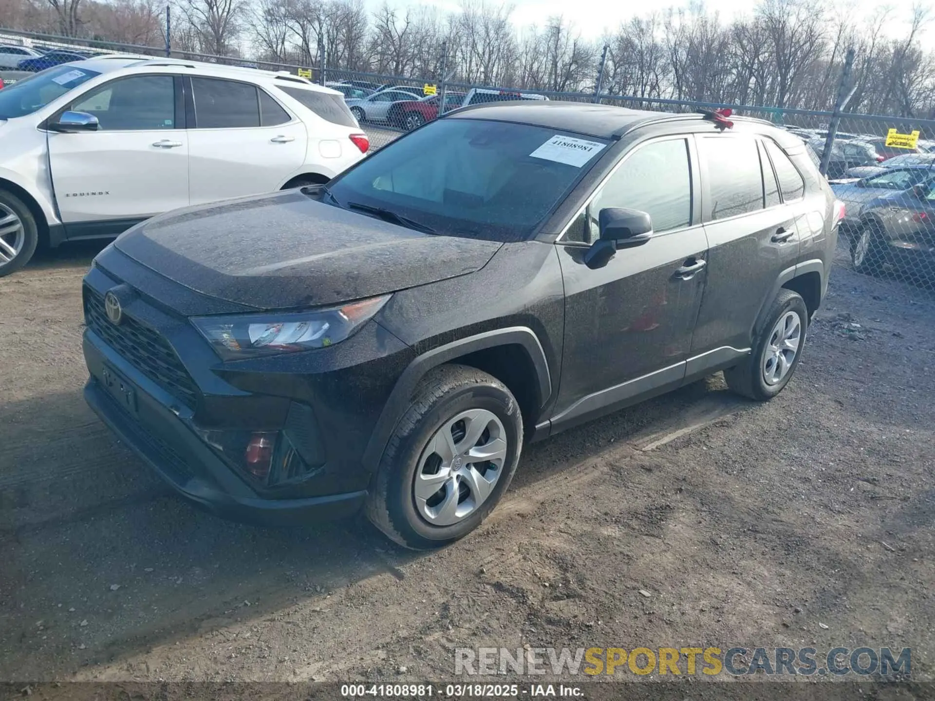 2 fotografías del automóvil dañado 2T3K1RFVXMC111929 TOYOTA RAV4 2021