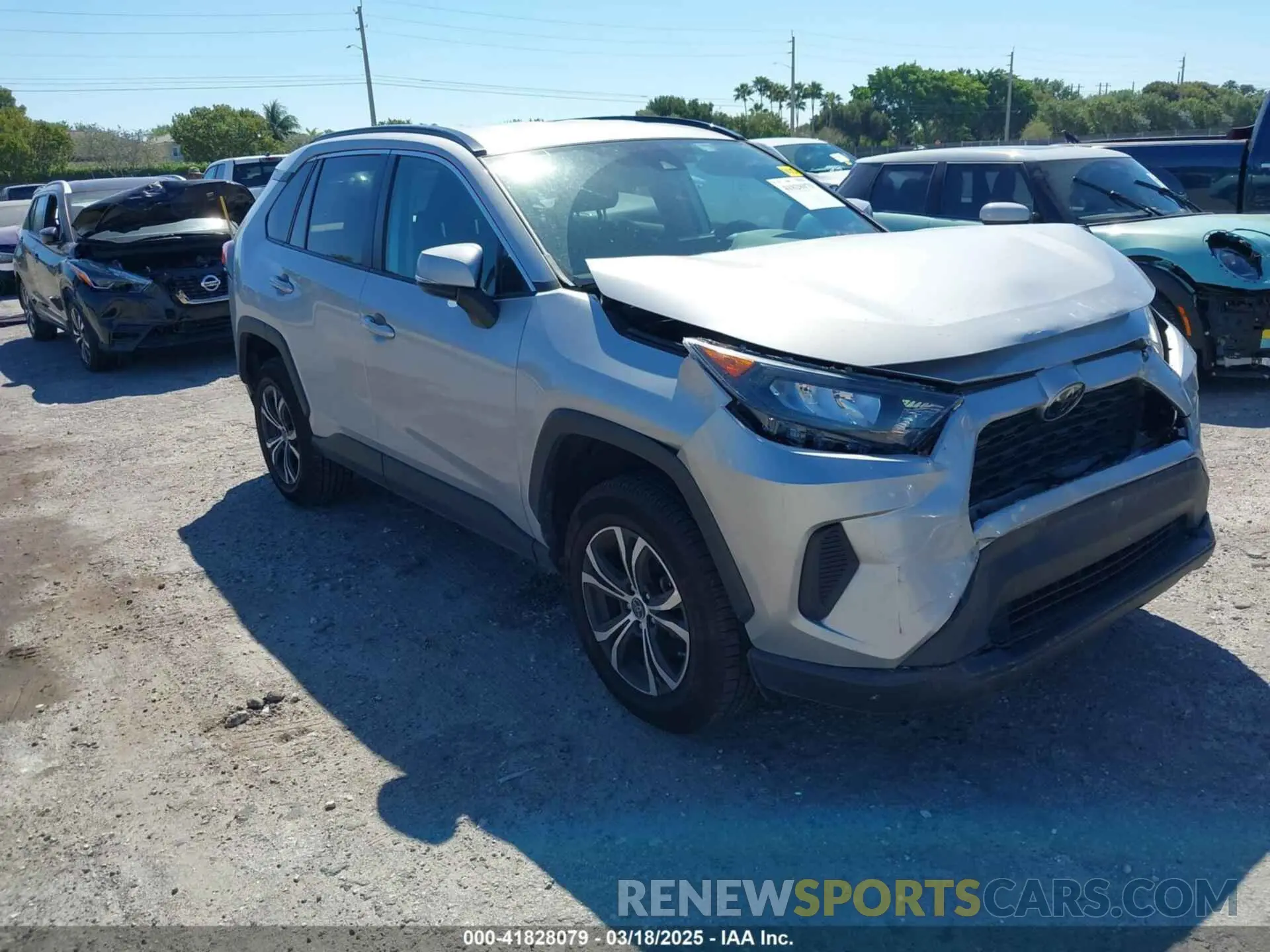 1 fotografías del automóvil dañado 2T3K1RFVXMW137445 TOYOTA RAV4 2021
