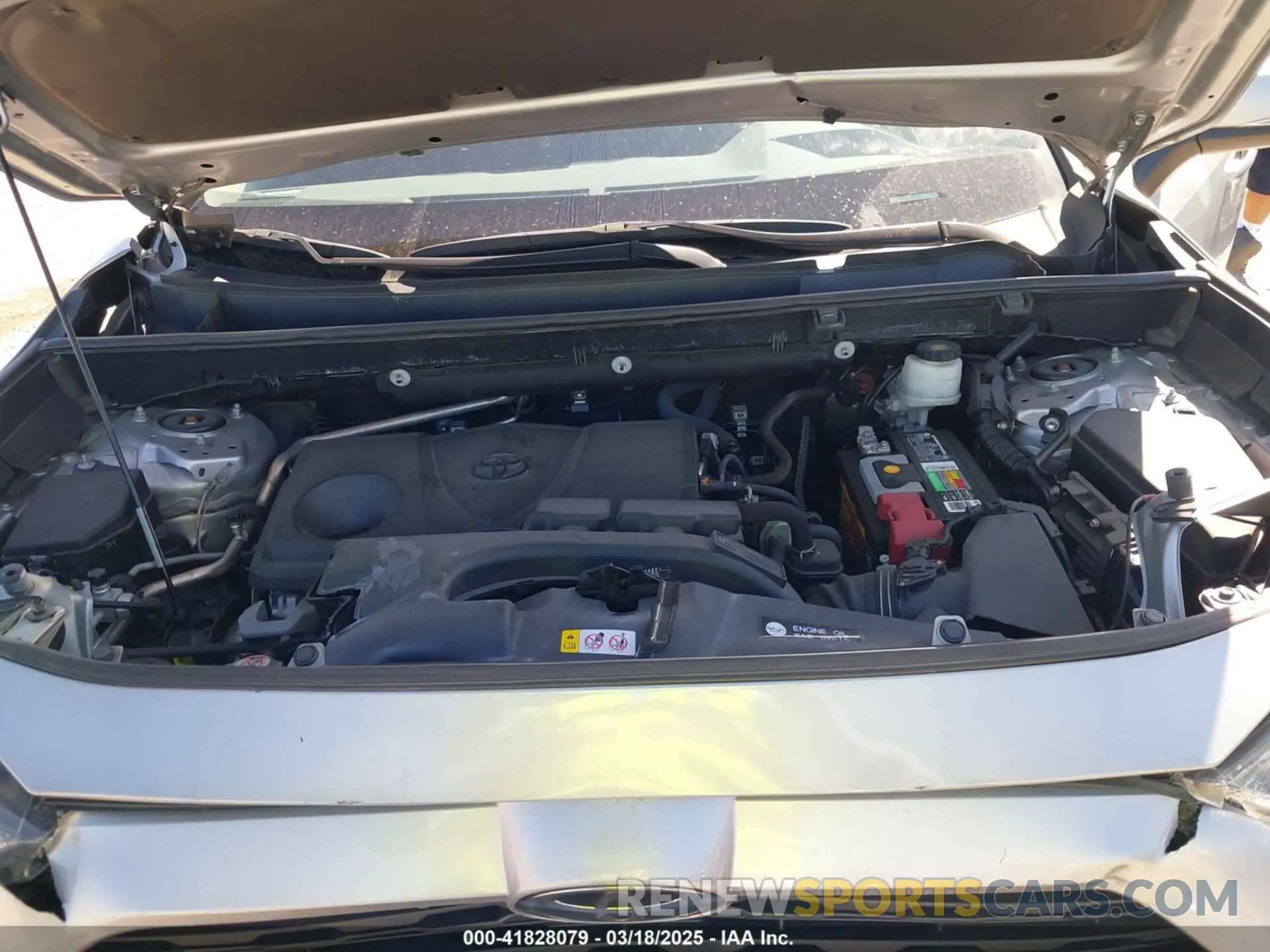 10 fotografías del automóvil dañado 2T3K1RFVXMW137445 TOYOTA RAV4 2021