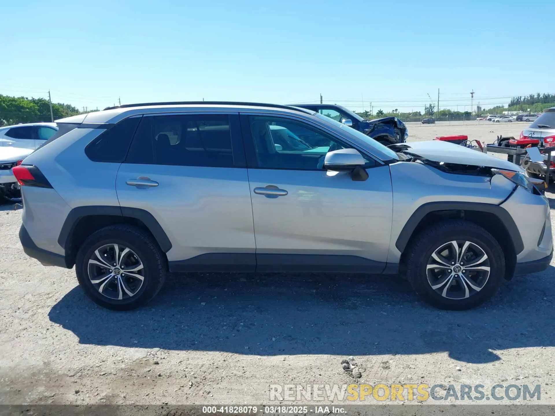 13 fotografías del automóvil dañado 2T3K1RFVXMW137445 TOYOTA RAV4 2021