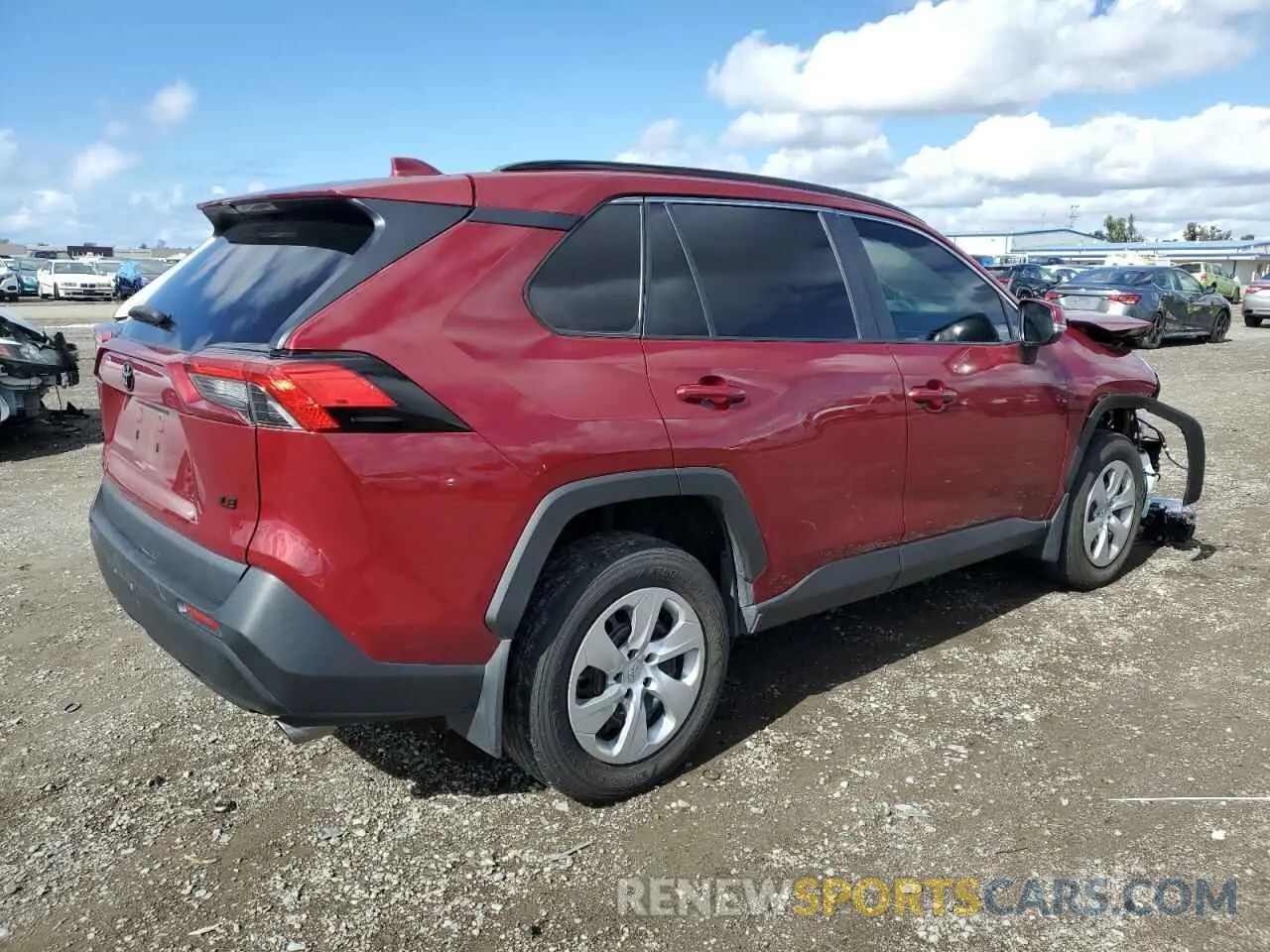 4 fotografías del automóvil dañado 2T3K1RFVXMW139776 TOYOTA RAV4 2021