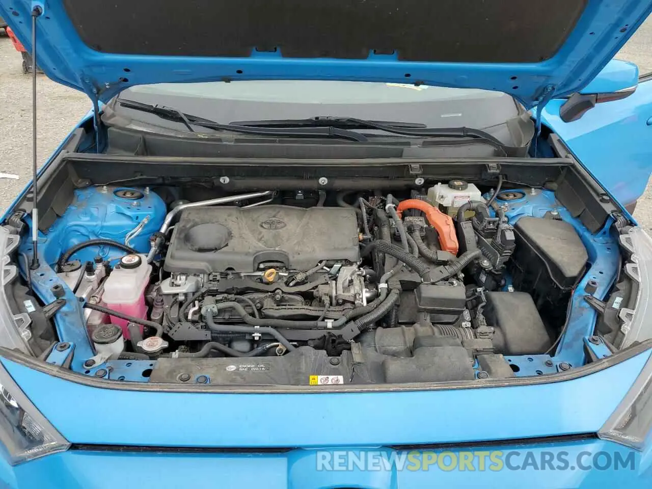12 fotografías del automóvil dañado 2T3M6RFV0MW018636 TOYOTA RAV4 2021
