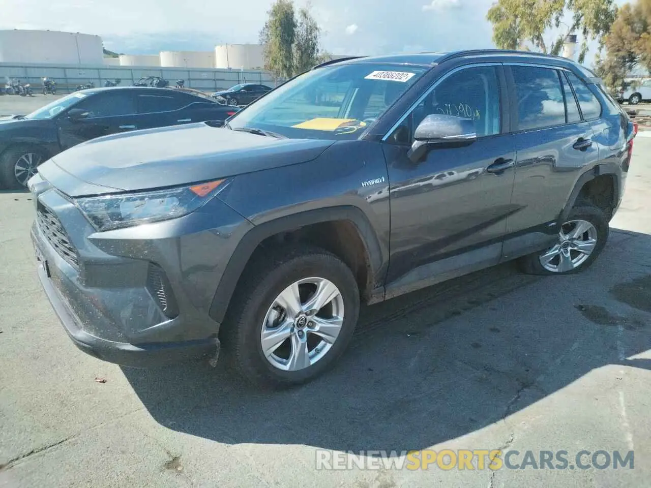 2 fotografías del automóvil dañado 2T3M6RFV6MW016616 TOYOTA RAV4 2021